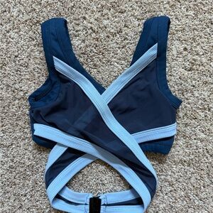 Five Girls Navy Blue Top